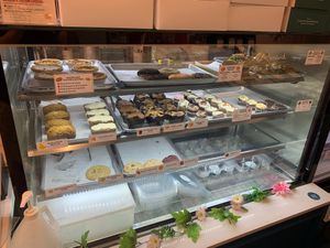 Dessert Case at bloomer's in Toronto