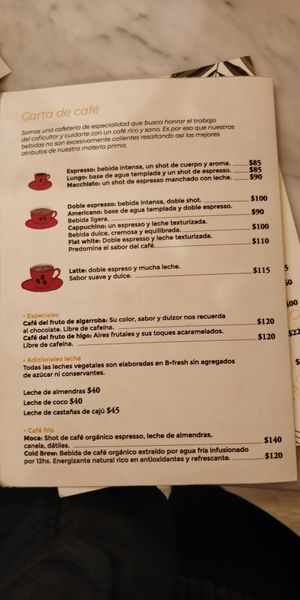 Coffee fix - amazing coffee at B-fresh in Buenos Aires