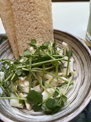 Coconut 🥥 Inspired Salad at Le Botaniste - GCE in New York City