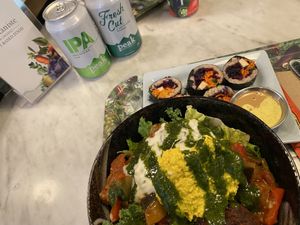 food  at Le Botaniste - GCE in New York City