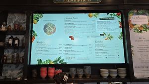 Menu at Le Botaniste - GCE in New York City