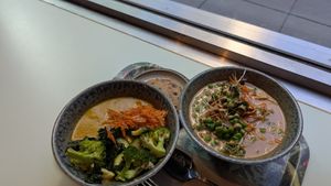 Tibetan Mama, Magic Miso and pecan Cookie at Le Botaniste - GCE in New York City