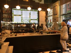 Here is where you order the pre-made food. at Le Botaniste - GCE in New York City