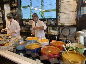 Fresh and hot  at Le Botaniste - GCE in New York City