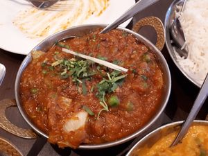 Eggplant Bharta at The Mantra Indian Cuisine in Victoria