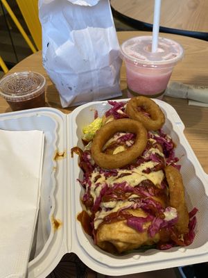 Burrito  at Burrito Burrito at Wizard Burger in Albany