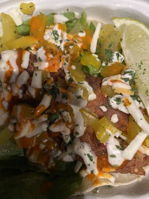 Chickalo Taco  at Burrito Burrito at Wizard Burger in Albany