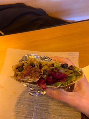   at Burrito Burrito at Wizard Burger in Albany