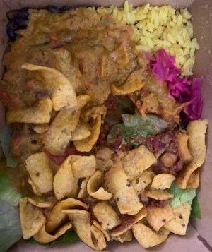 Roswell Burrito Bowl  at Burrito Burrito at Wizard Burger in Albany