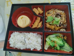 Sweet&sour chicken set at Zhu Yuan in Penang