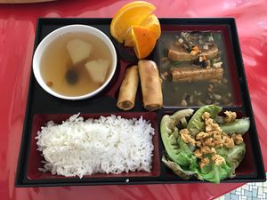 Village Beancurd set at Zhu Yuan in Penang