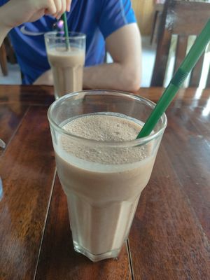 Funky monkey smoothie at Two Sister  in Koh Samui