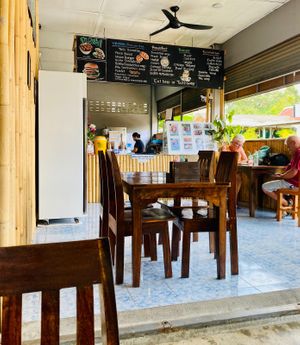 Inside the restaurant. at Two Sister  in Koh Samui