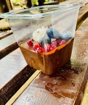 Chocolate vegan dessert at Two Sister  in Koh Samui