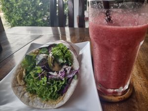 Falafel 🥙👍🏽3 red at Two Sister  in Koh Samui