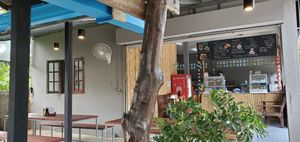 Outside seating at Two Sister  in Koh Samui