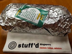 Huge serving size at Stuff'd - Hillion Mall in West Singapore