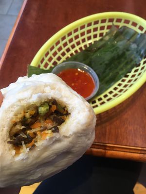 Vegan babao at MeMe Vietnamese Food in Rotterdam