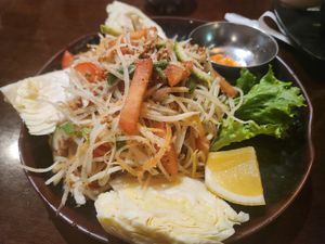Thai Style Papaya salad at Bo De Tinh Tam Chay - Beach Blvd in Westminster