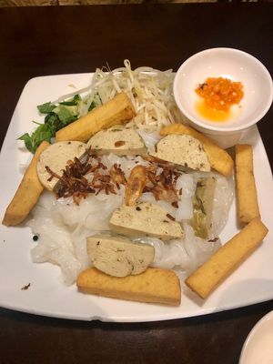 Rice paper rolls at Bo De Tinh Tam Chay - Beach Blvd in Westminster