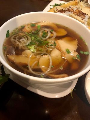 Chicken noodle soup at Bo De Tinh Tam Chay - Beach Blvd in Westminster