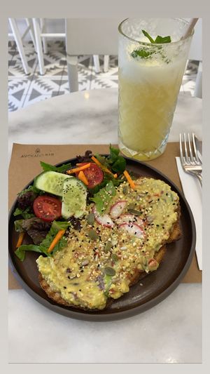 Avocado Toast !  at Avokado Bar in Istanbul