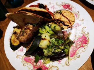 Meze Plate at The Cheeky Bean in Shepton Mallet