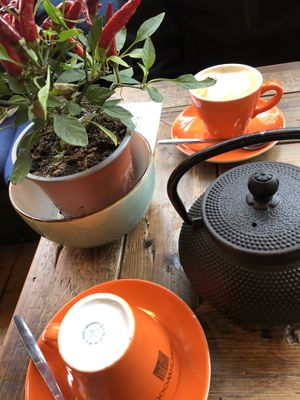 Tea pot at Birchwood in Dundee