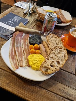 Full vegan breakfast at Birchwood in Dundee