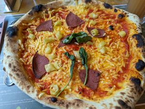 Pizza Vegan Rustica at Francesca & Fratelli - List in Hannover