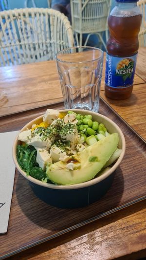 Tofu Veggie Bowl at Tasty Poke Bar in Tenerife