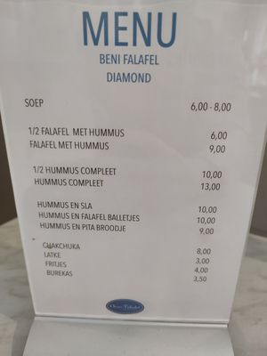  at Rachel's Falafel in Antwerpen