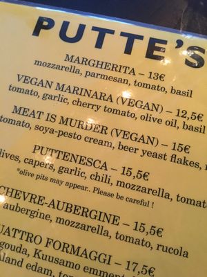   at Putte's in Helsinki