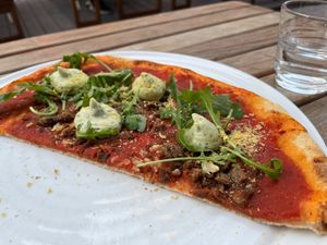 The Pizza at Putte's in Helsinki