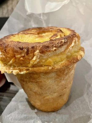 Cheese cruffin   at Black Rabbit in Edinburgh