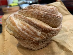 VG cruffin  at Black Rabbit in Edinburgh