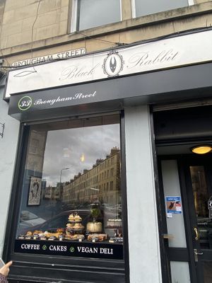 Outside   at Black Rabbit in Edinburgh