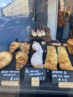 Croissants   at Black Rabbit in Edinburgh