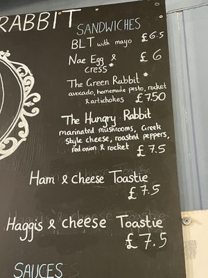   at Black Rabbit in Edinburgh