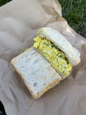 "Nae egg and cress“  at Black Rabbit in Edinburgh