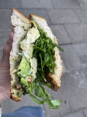 Green rabbit  at Black Rabbit in Edinburgh