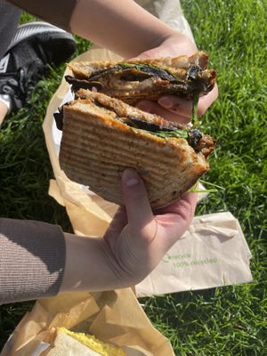 Green rabbit   at Black Rabbit in Edinburgh