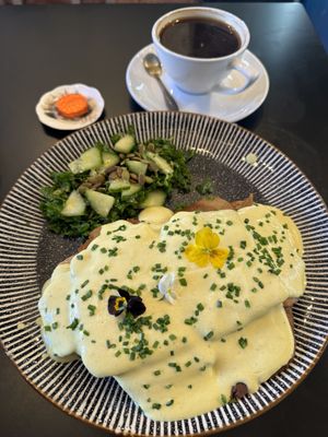 Lunch   at Black Rabbit in Edinburgh