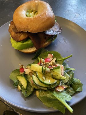 Black Rabbit Bagel  at Black Rabbit in Edinburgh