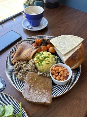 Full vegan  at Black Rabbit in Edinburgh