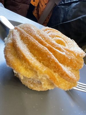Lemon and cardamom bun   at Black Rabbit in Edinburgh