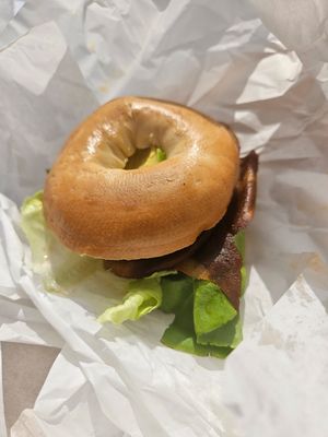 Black Rabbit Bagel. at Black Rabbit in Edinburgh