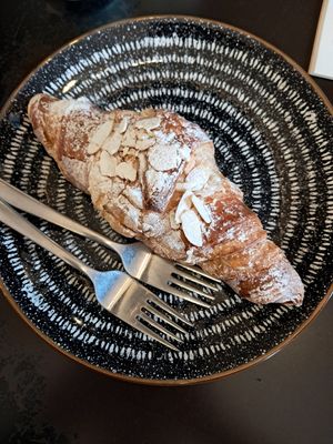 Almind croissant at Black Rabbit in Edinburgh