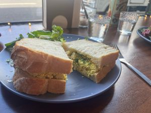 'egg mayo' sandwich - amazing and deep fill (1st Visit) at Black Rabbit in Edinburgh