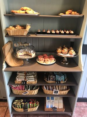 Lovely handmade cakes and pastries at Black Rabbit in Edinburgh